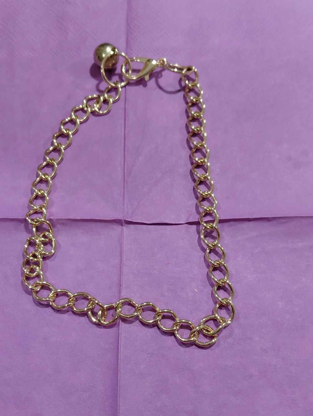 Gold Chain Link Necklace - Women Jewelry